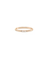 3 Stone Diamond Band Ring - 79e | Everyday 14K Gold Jewelry