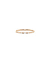 Baguette and Accent Diamond Ring - 79e | Everyday 14K Gold Jewelry