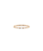 Baguette and Accent Diamond Ring - 79e | Everyday 14K Gold Jewelry