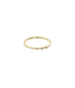 Baguette and Accent Diamond Ring - 79e | Everyday 14K Gold Jewelry