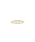 Baguette & Accent Diamond Ring