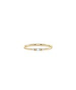 Baguette and Accent Diamond Ring - 79e | Everyday 14K Gold Jewelry