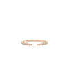 Rose gold Diamond Split Pave Band Ring with architectural split band and diamonds