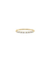 Baguette Diamond Band Ring - 79e | Everyday 14K Gold Jewelry