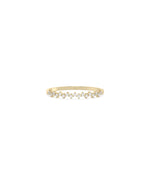 Zig Zag Diamond Band Ring - 79e | Everyday 14K Gold Jewelry