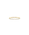 Marquise and Round Diamond Band Ring - 79e | Everyday 14K Gold Jewelry