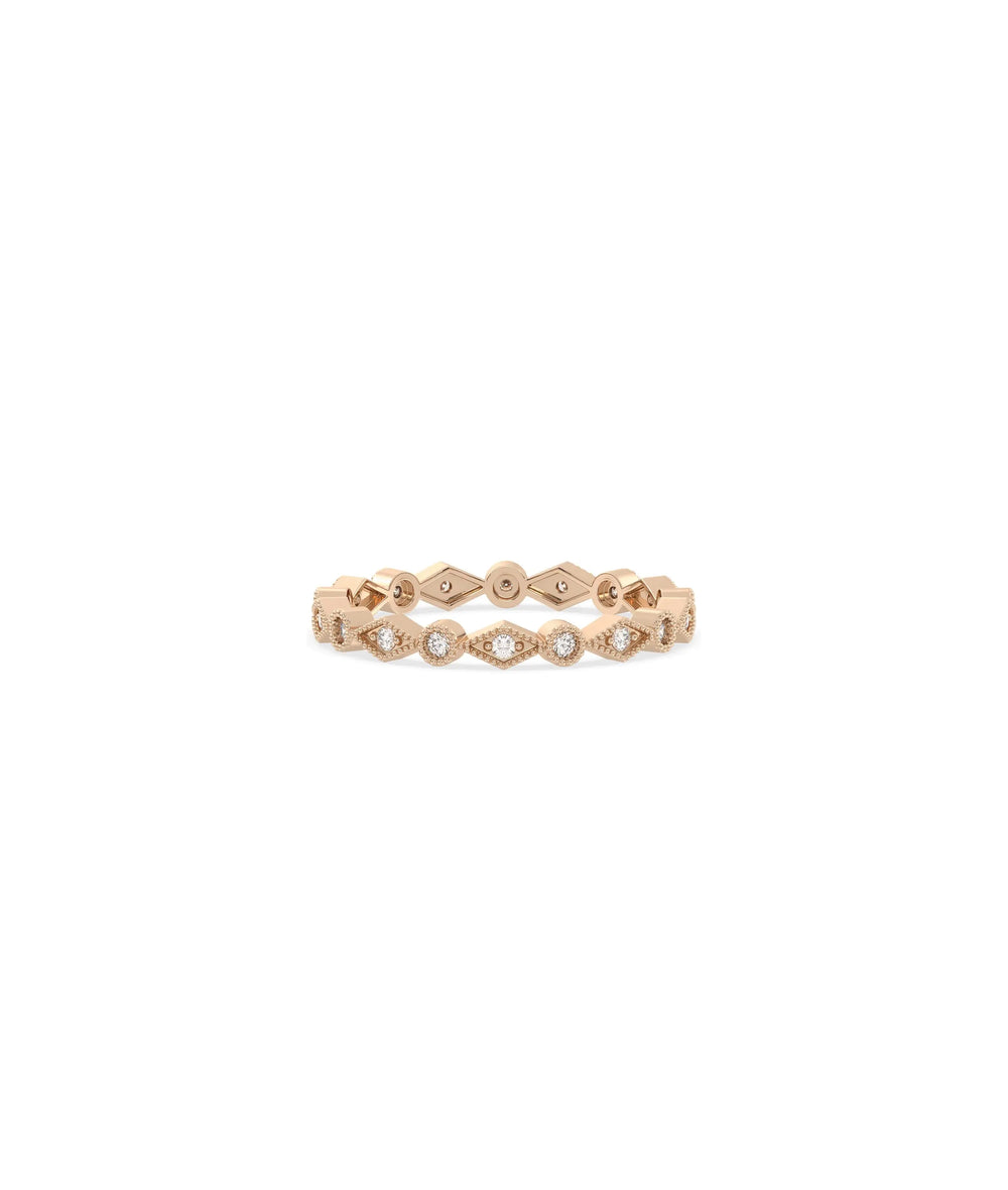 Eternity Diamond Band Ring - 79e | Everyday 14K Gold Jewelry