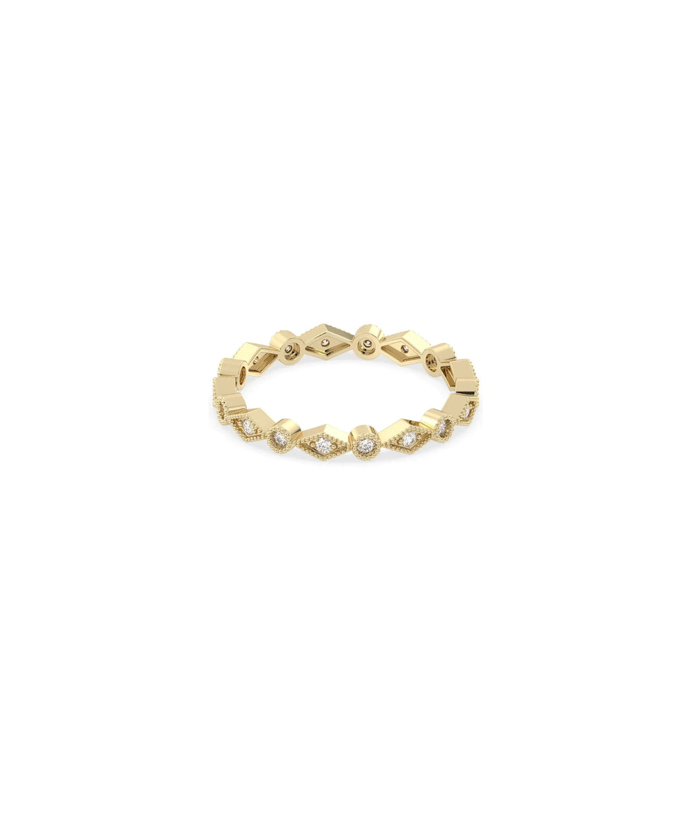 Eternity Diamond Band Ring - 79e | Everyday 14K Gold Jewelry