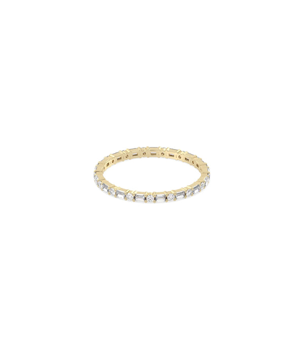 Eternity Diamond Band Ring - 79e | Everyday 14K Gold Jewelry alternate view