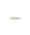 Rose gold Diamond Cluster Ring with elegant multiple diamond cluster arrangement