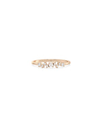 Rose gold Diamond Cluster Ring with elegant multiple diamond cluster arrangement