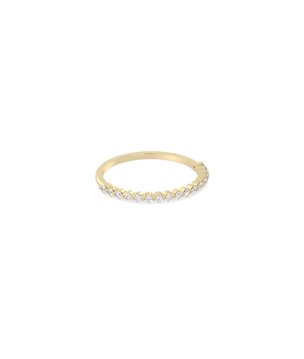Sparkles Diamond Band Ring - 79e | Everyday 14K Gold Jewelry