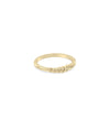 Diamond Twist Signet Ring - 79e | Everyday 14K Gold Jewelry