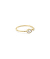 2 Stone Stackable Diamond Ring - 79e | Everyday 14K Gold Jewelry