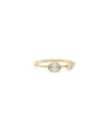 2 Stone Stackable Diamond Ring - 79e | Everyday 14K Gold Jewelry