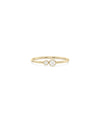 2 Stone Diamond Ring - 79e | Everyday 14K Gold Jewelry