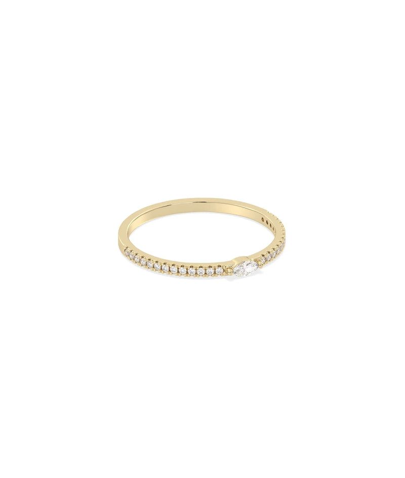 Diamond Stackable Ring - 79e | Everyday 14K Gold Jewelry