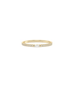 Diamond Stackable Ring - 79e | Everyday 14K Gold Jewelry