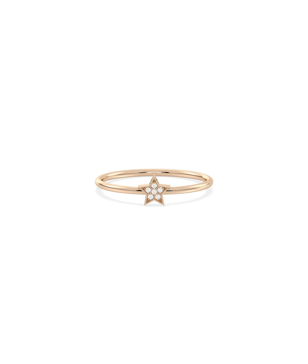 Star Band Ring - 79e | Everyday 14K Gold Jewelry