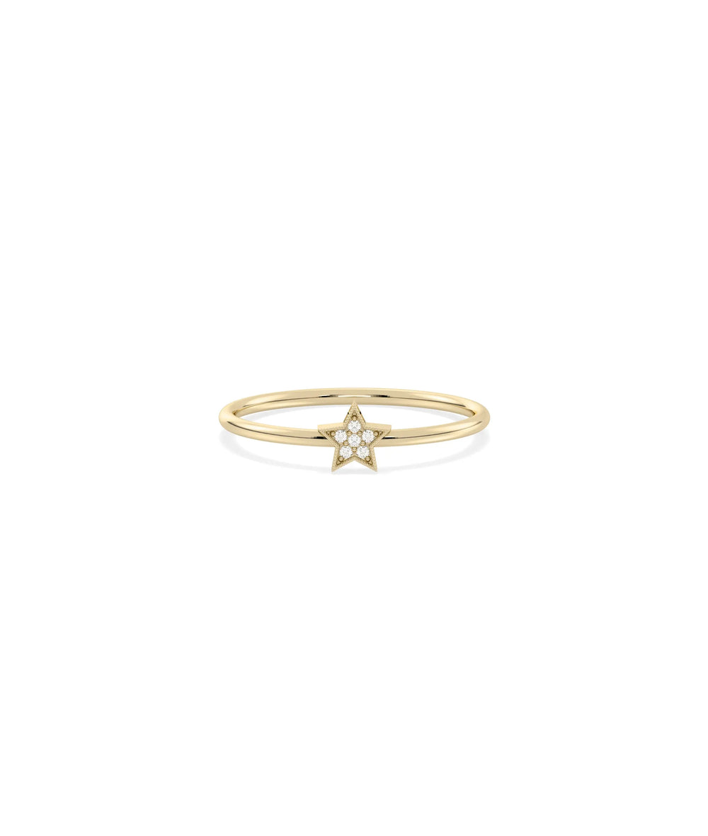 Star Band Ring - 79e | Everyday 14K Gold Jewelry