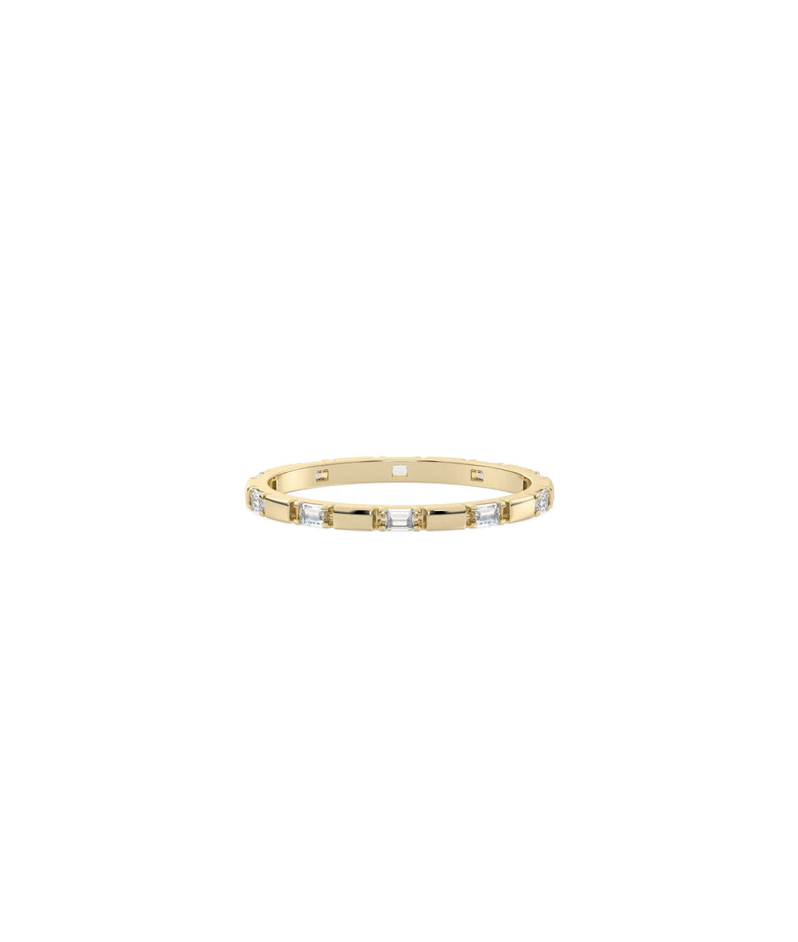 Baguette Diamond Eternity Band Ring - 79e | Everyday 14K Gold Jewelry
