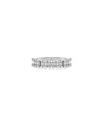 Diamond Illusion Set Band Ring white gold with amplified diamond sparkle