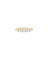 Graduating Diamond Band Ring - 79e | Everyday 14K Gold Jewelry