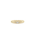 Diamond Soltiaire Band Ring