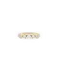 Multi-Shape Solitaire Diamond Band Ring