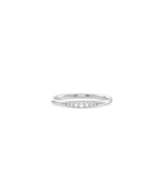Narrow to Wide Diamond Band Ring - 79e | Everyday 14K Gold Jewelry