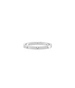 White gold Diamond Eternity Band Ring featuring endless sparkle all around