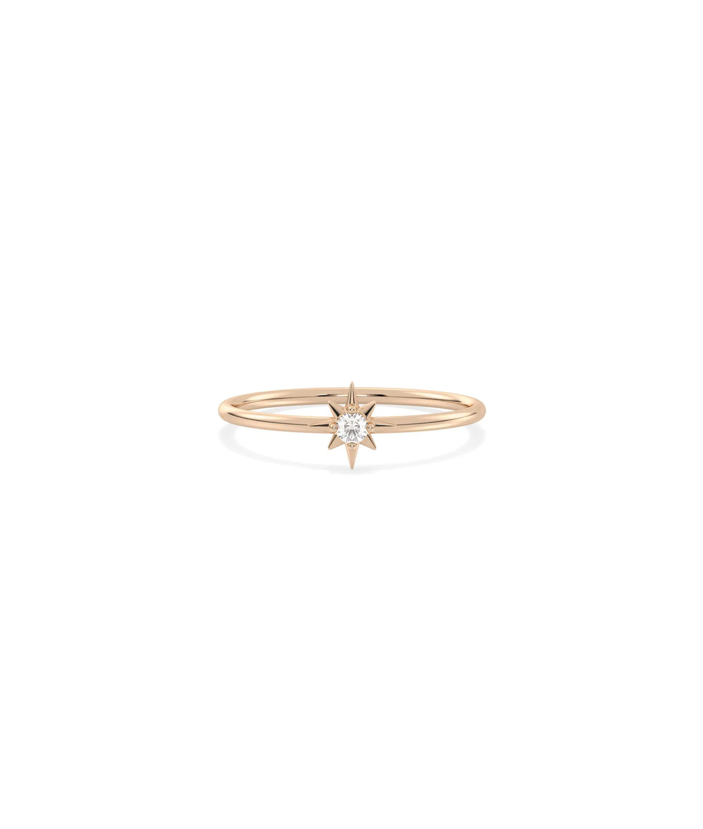 Star Band Ring - 79e | Everyday 14K Gold Jewelry