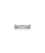 Diamond Baguette Band Ring white gold featuring baguette cut diamonds