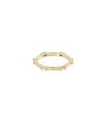 Diamond Station Eternity Band Ring - 79e | Everyday 14K Gold Jewelry