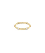 Station Band Ring - 79e | Everyday 14K Gold Jewelry