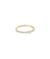 Diamond Stackable Ring - 79e | Everyday 14K Gold Jewelry