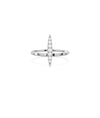 Diamond Pave Marquise Design Ring in white gold featuring elongated pave marquise