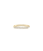 Marquise Diamond Band Ring in yellow gold with elongated marquise diamonds