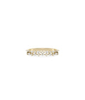 Two-Row Diamond Mixed-Cut Band Ring