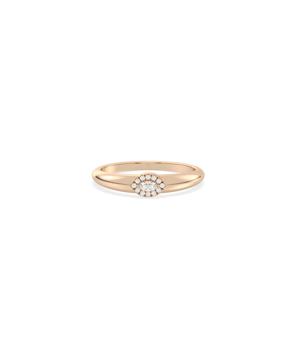 Marquise Diamond Ring - 79e | Everyday 14K Gold Jewelry