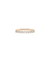 Round Baguette Diamond Band Ring - 79e | Everyday 14K Gold Jewelry