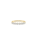 Emerald-Cut Diamond Band Ring