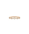 Hexagonal Outline Diamond Band Ring - 79e | Everyday 14K Gold Jewelry