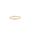 Diamond Rope Band Ring - 79e | Everyday 14K Gold Jewelry
