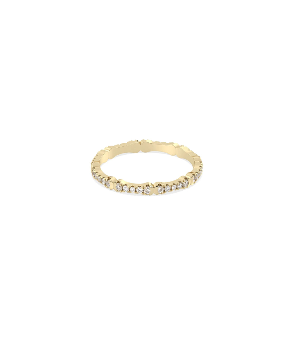 Eternity Diamond Band Ring - 79e | Everyday 14K Gold Jewelry