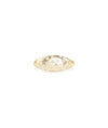 Diamond Bezel Dome Ring - 79e | Everyday 14K Gold Jewelry