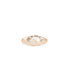 Diamond Bezel Dome Ring - 79e | Everyday 14K Gold Jewelry