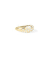 Diamond Bezel Dome Ring - 79e | Everyday 14K Gold Jewelry