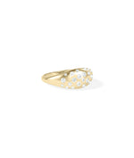 Diamond Bezel Dome Ring - 79e | Everyday 14K Gold Jewelry