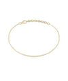 Diamond Bezel Cable Chain Bracelet - 79e | Everyday 14K Gold Jewelry
